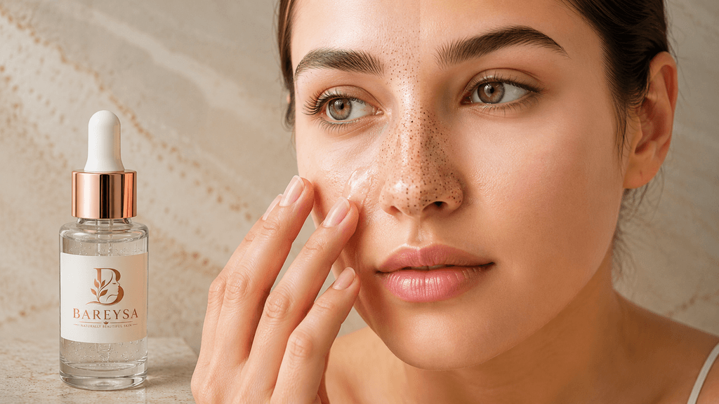 Blackhead removal treatment for clogged pores around the nose